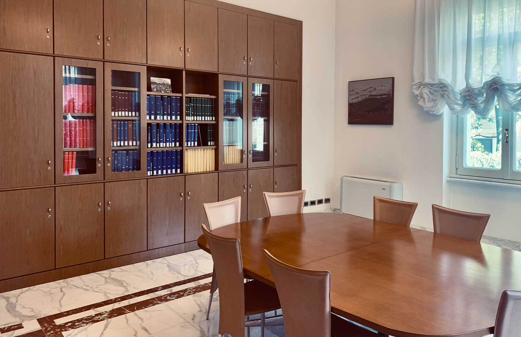 CSLG-interno-biblioteca Immagine raffigurante l'interno della biblioteca del centro studi